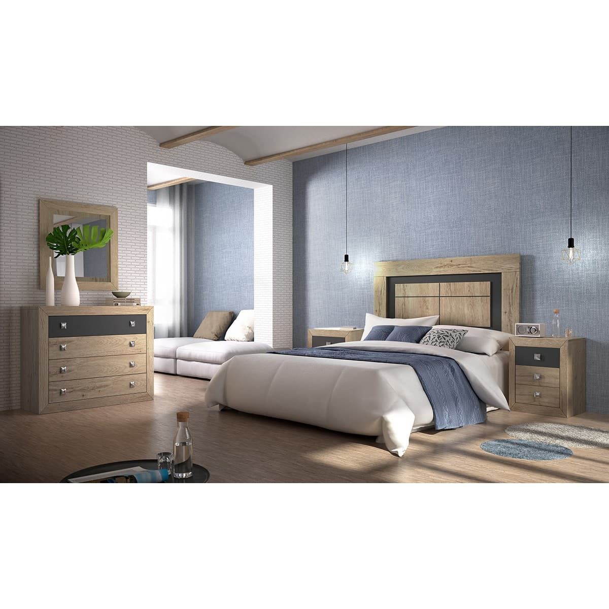 DORMITORIO MATRIMONIO MOD.PRA. - Imagen 6