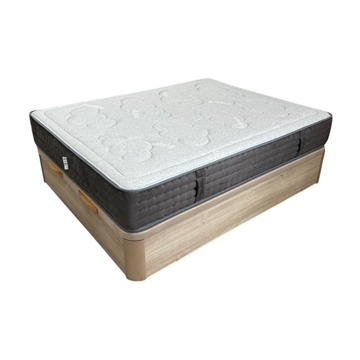 Pack Descanso: Colchón Muelle-Ensacado Ensac-Plus + Canapé abatible + Almohada Viscoelástica - Imagen 1