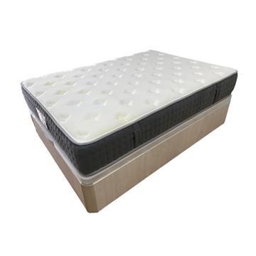 Pack Descanso: Colchón Muelle-Visco JUMBO + Canapé abatible + Almohada Viscoelástica - Imagen 1