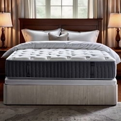 Pack Descanso: Colchón Muelle-Visco JUMBO + Canapé abatible + Almohada Viscoelástica - Imagen 2