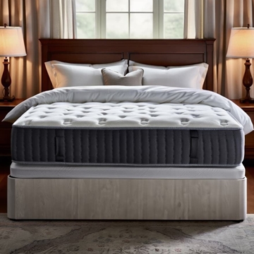 Pack Descanso: Colchón Muelle-Visco JUMBO + Canapé abatible + Almohada Viscoelástica - Imagen 2