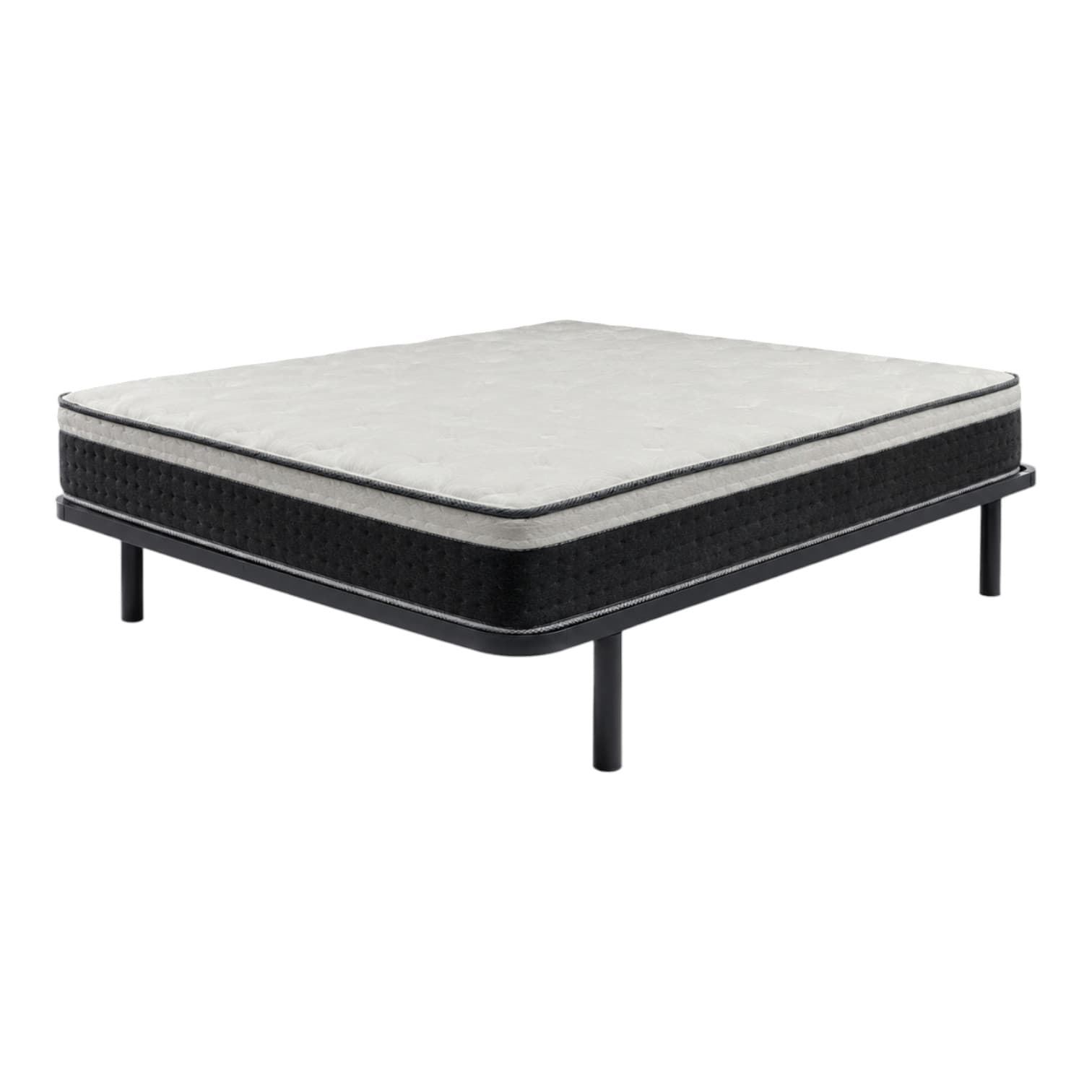 Pack Descanso: Colchón VISCO CONFORT + Somier + Almohada - Imagen 1