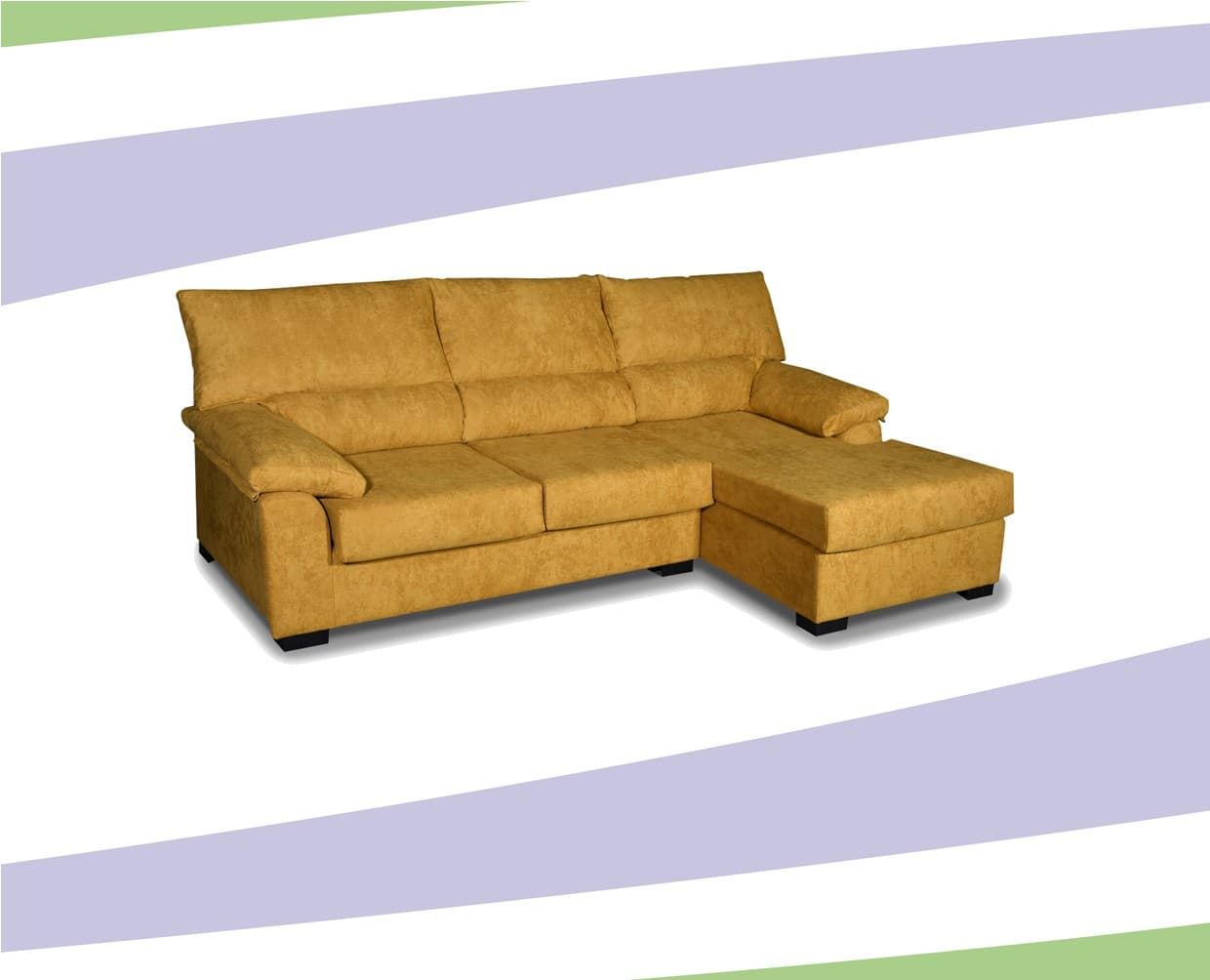 SOFA CHAISELONGE REVERSIBLE MOD.VIL. - Imagen 1