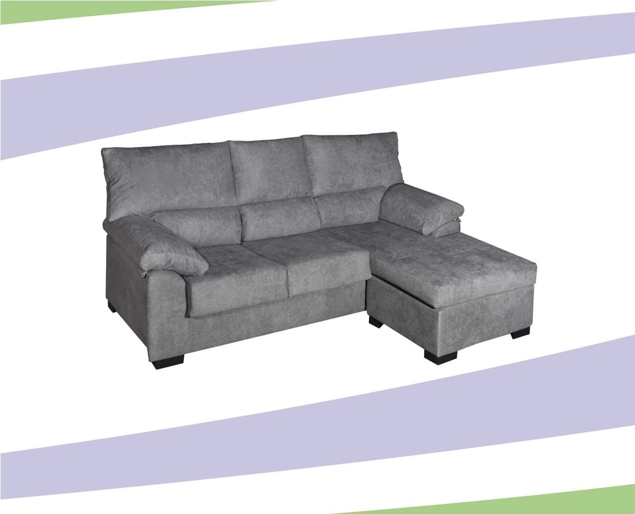 SOFA CHAISELONGE REVERSIBLE MOD.VIL. - Imagen 2