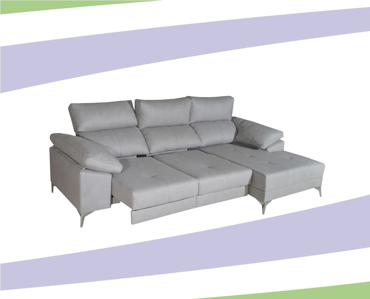 SOFA CHAISLONGE MOD. BLUE - Imagen 1