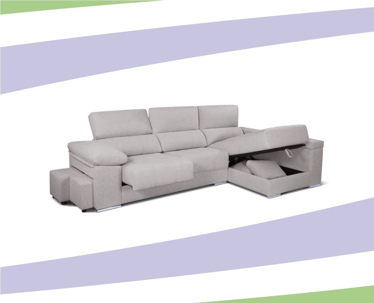 SOFA CHAISLONGE MOD. DIVANIA - Imagen 2