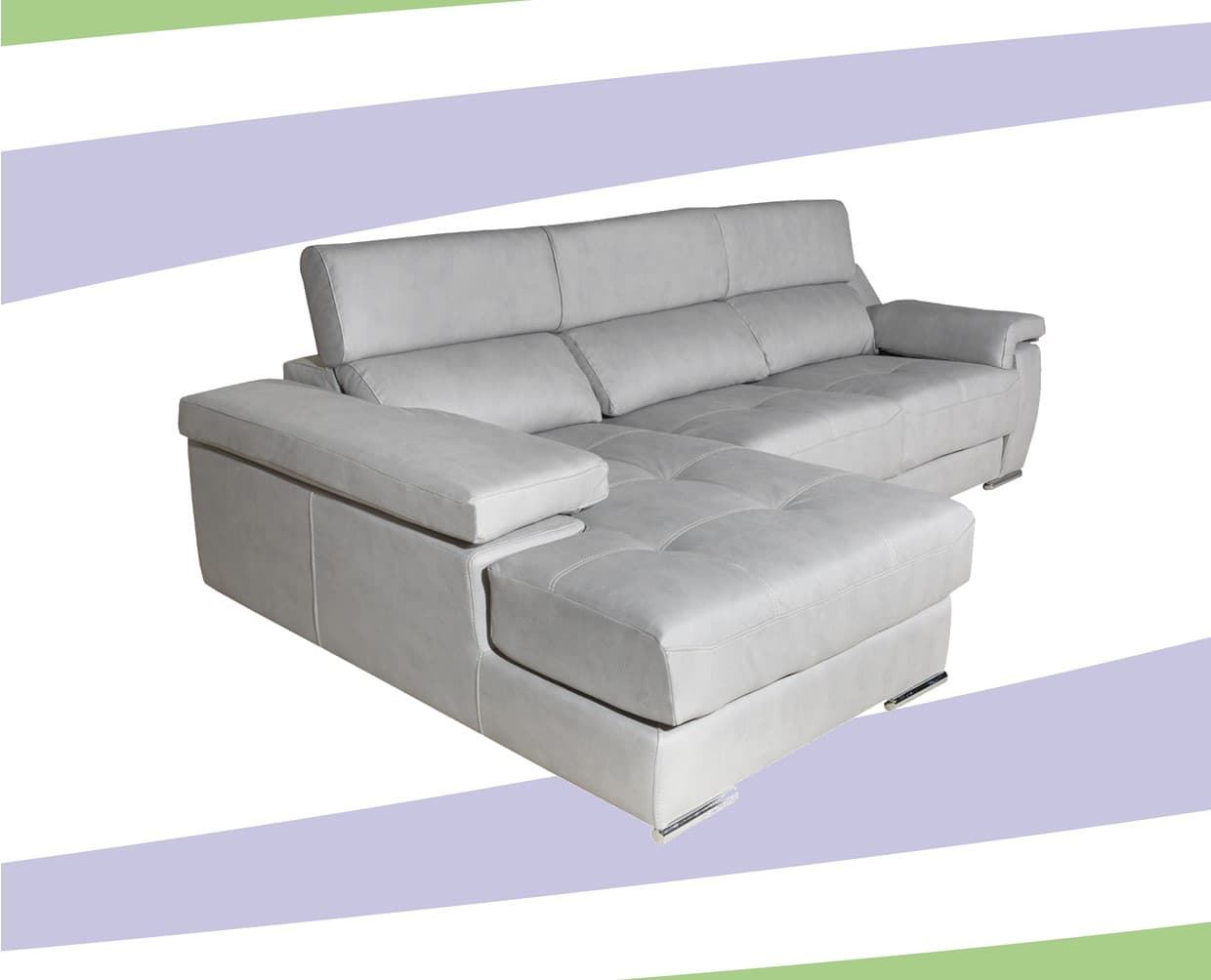 SOFA CHAISLONGE MOD. LEON - Imagen 1