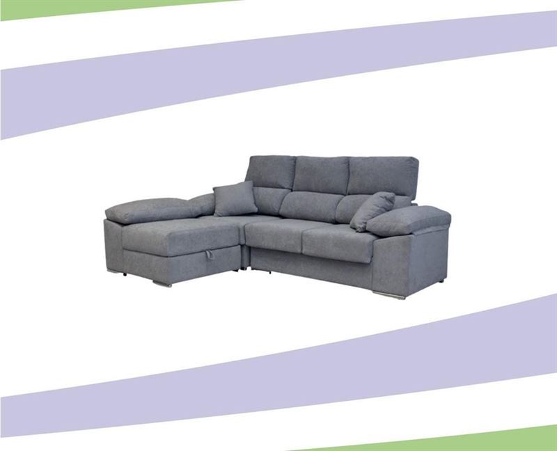 SOFA CHAISLONGUE MOD. COOP - Imagen 1