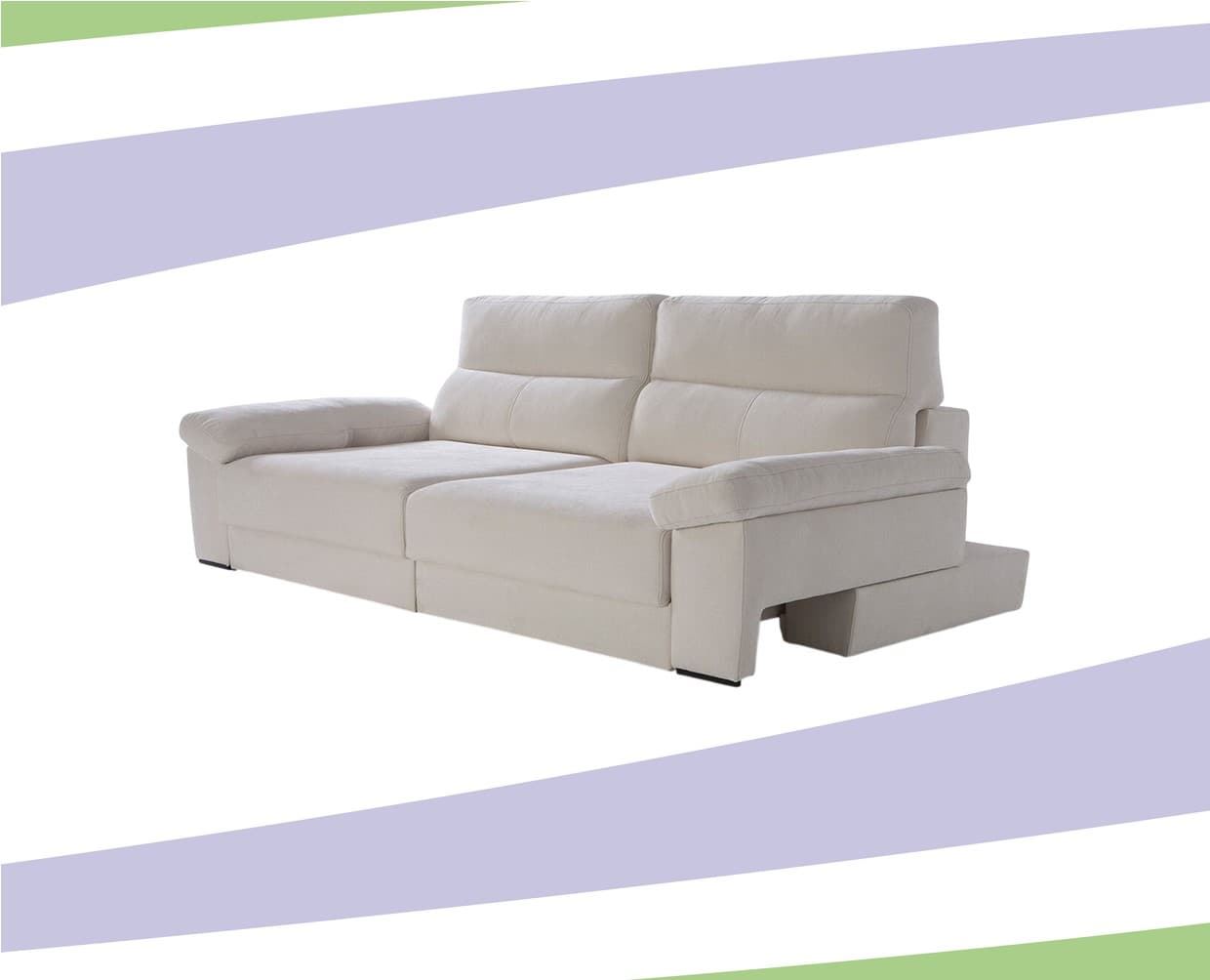 SOFA LINEAL MODELO DARKON - Imagen 3